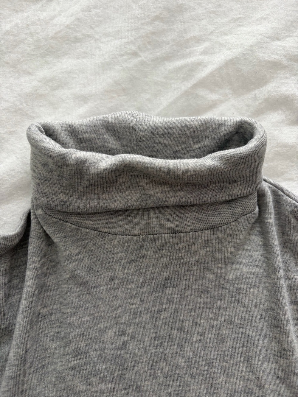 Polo Ralph Lauren Sport Pima Cotton Lightweight Gray Long Sleeve Turtleneck - Picture 6 of 8